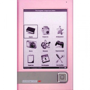 ����������� ����� PocketBook 301 Plus (��������) 6" Pink