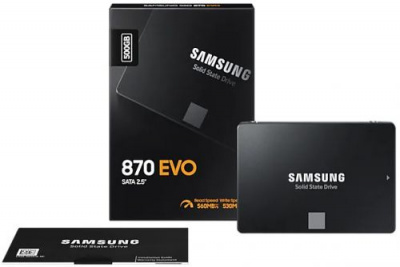 SSD- Samsung 870 EVO 500  SATA MZ-77E500B/KR