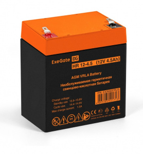 ���� ������ �������������� ������� ExeGate HR 12-4.5 (12V 4.5Ah) ��������-�������� ������������