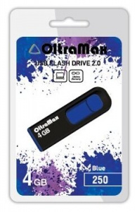    OltraMax OM-4GB-250, black/blue - 