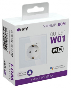  HIPER IoT Outlet W01 2500 , white