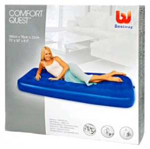   - Bestway Flocked Air Bed 67000 1857622  - 