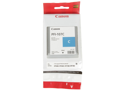 ���� ������ �������� �������� Canon PFI-107 C, light blue ��������-�������� ������������