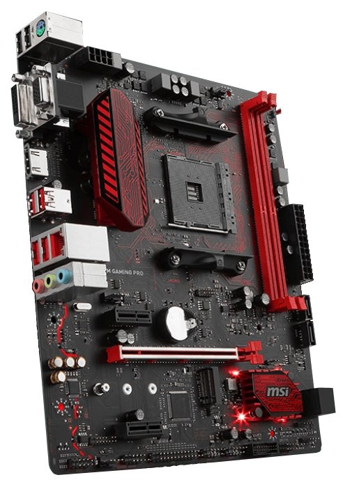 Материнская плата MSI B350M Gaming Pro microATX (mATX), чипсет AMD B350 ...