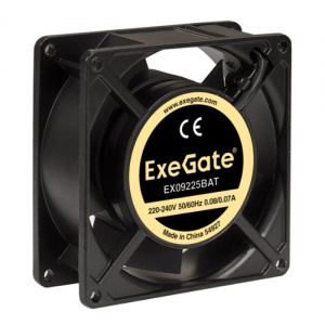 ��������� ���������� ExeGate EX09225BAT 220� 92x92x25�� EX289004RUS black