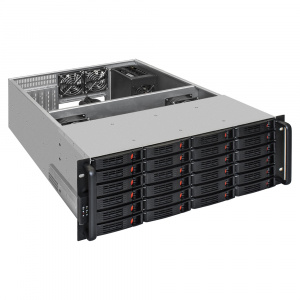 ������ ��������� ExeGate Pro 4U660-HS24 EX293581RUS, 1000 ��, black/silver