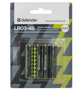  Defender LR03-4B 4PCS 56002 alkaline