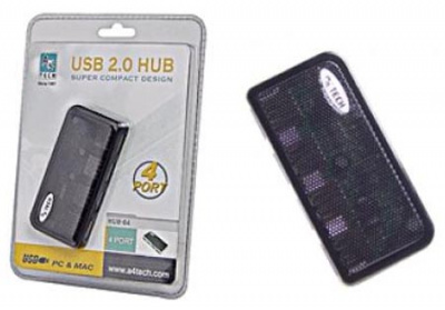 ���� ������ USB-��� A4Tech HUB-64 ��������-�������� ������������