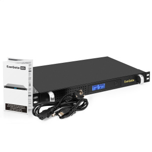 ���� ������ ��� ExeGate 1U ServerRM UNL-650.LCD.AVR.4C13.RJ.USB.1U (EX297833RUS) ������ 650VA/360W, LCD, AVR ��������-�������� ������������