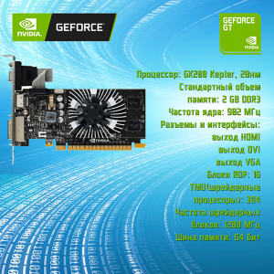 ��������� ���� TopComp AK 121970378 Intel Core i3 10105f/H510/8/HDD 1000/SSD 120/NVIDIA GeForce GT 730 2gb/��� ��