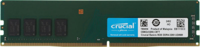 ����������� ������ Crucial CB8GU3200 DDR4 DIMM 8GB PC4-25600, 3200MHz, �������