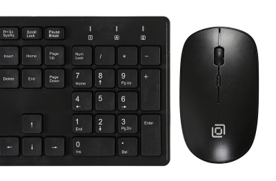    +  Oklick 240 M Multimedia Keyboard Black USB - 