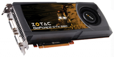 Видеокарта ZOTAC GeForce GTX 580