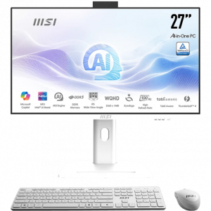    MSI Modern AM273QP AI 1UM AiO 27" WQHD /Core Ultra 5 125H/16Gb/512GB/UHD/NoOS  - 