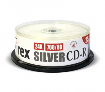 CD- Mirex 700 Mb, Silver, Cake Box (25 )
