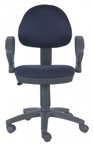 Кресло компьютерное Бюрократ CH-G318AXN/12-191, черный/синий