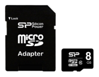     Silicon Power microSDHC 8Gb + SD- - 