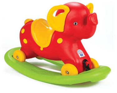    Pilsan    Rocking Elephant (07-523) red - 