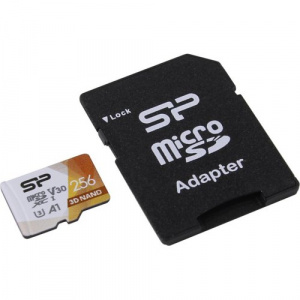     Silicon Power 256GB Superior Pro A2 microSDXC Colorful - 