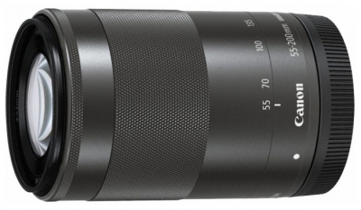    Canon EF-M 55-200mm f/4.5-6.3 IS STM Black - 