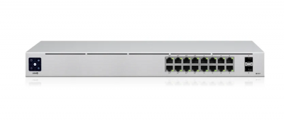 ���������� UBIQUITI 16PORT 1000M 2SFP POE USW-16-POE