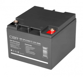 ���� ������ �������������� ������� CBR vrla CBT-GP12260-T1, 12�, 26�� ��������-�������� ������������