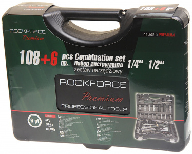 ����� ������������ Rockforce RF-41082-5 (108 ���������+ 6 ���������)
