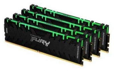   Kingston DDR4 64Gb 3600MHz 4x16 FURY Renegade RGB