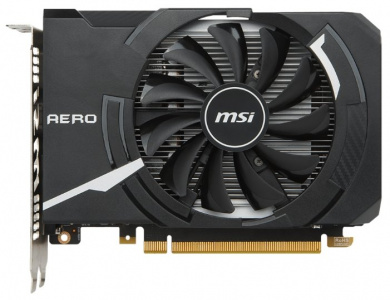  MSI GeForce GTX 1050 Ti AERO ITX OC (4Gb GDDR5, DVI-D + HDMI + DP)