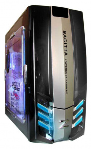 Корпус для компьютера RaidMAX Sagitta 500W Black/silver