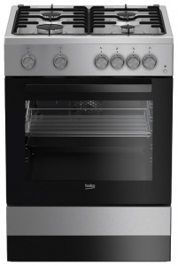   Beko FSG62110DSCS, silver/black