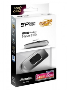    Silicon Power Marvel M70 64GB (SP064GBUF3M70V1S) Silver - 