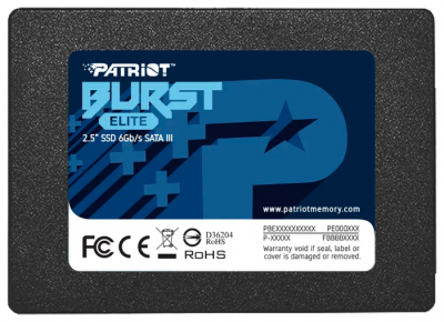 SSD- Patriot Memory Burst Elite 240 GB PBE240GS25SSDR 2.5"