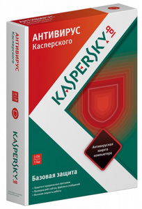  Kaspersky Anti-Virus 2013 Russian Edition (DVD, Box)