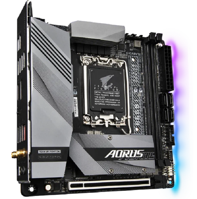 Lga1700 процессор ddr4. Gigabyte b660i aorus pro ddr4. lga 1700 mini itx. b660m aorus pro ax. mb gigabyte b660i aorus pro ddr4 lga1700 ona plata haqida slayd.