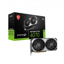 ���������� MSI PCI-E nVidia GeForce 192bit GDDR6X RTX 4070 VENTUS 2X E1 12G OC
