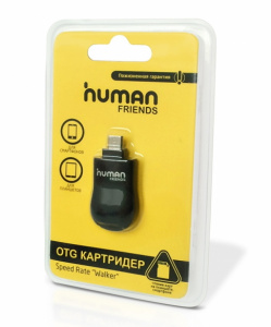    CBR / Human Friends Walker OTG (microUSB, microSD), Black - 