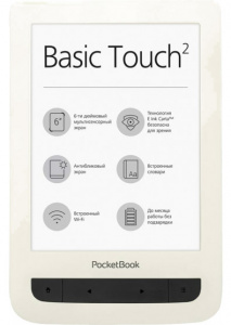   PocketBook 625 Basic Touch 2 8Gb beige