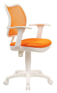Кресло компьютерное Бюрократ CH-W797/OR/TW-96-1 orange/white
