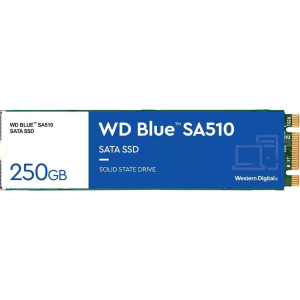 SSD- Western Digital 250 M2.2280 SATA3 SA510 WDS250G3B0B