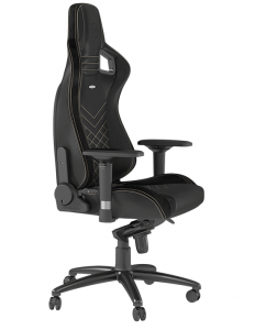   Noblechairs EPIC (NBL-PU-GOL-002), Black gold