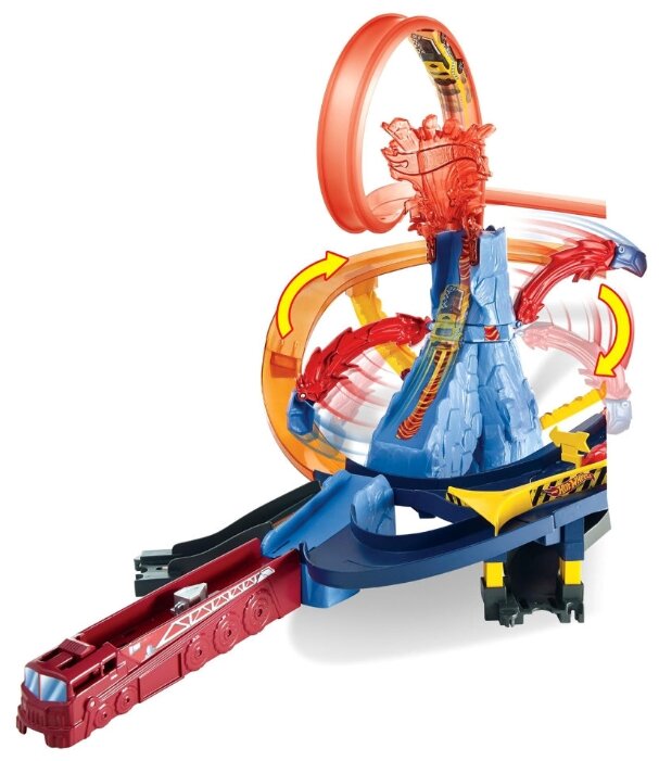 Автотрек Mattel Hot Wheels Volcano Escape FTD61.