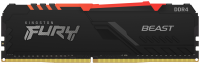   Kingston DDR4 CL16/16GB PC25600, 3DRAM 8GB 3200MHz, KF432C16BB/16