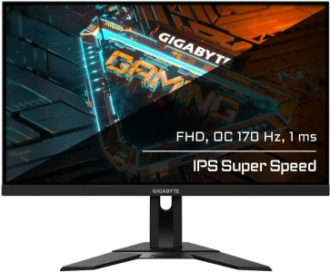 ���� ������ ������� Gigabyte G27F 2-EU 27" Black (IPS, 1920x1080, HDMI+HDMI+DP, 1 ms, 400 cd/m, 1000:1, 165Hz) ��������-�������� ������������