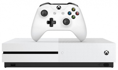   Microsoft Xbox One S 1 All-Digital Edition (NJP-00034), white