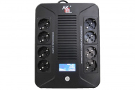 ��� AKEL D210-HOME UPS 1000VA / 600W AVR, 8 ������� (888204) ������