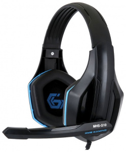     Gembird MHS-G10, black/blue - 