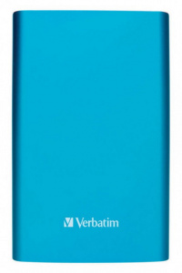 ���� ������ ������� ���� ������� Verbatim Store 'n' Go USB 3.0 500GB, Caribbean blue ��������-�������� ������������
