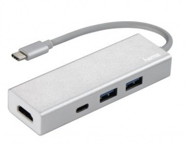   USB- Hama Aluminium (00135756) white - 