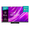 - Hisense 55U8HQ, 55", Black